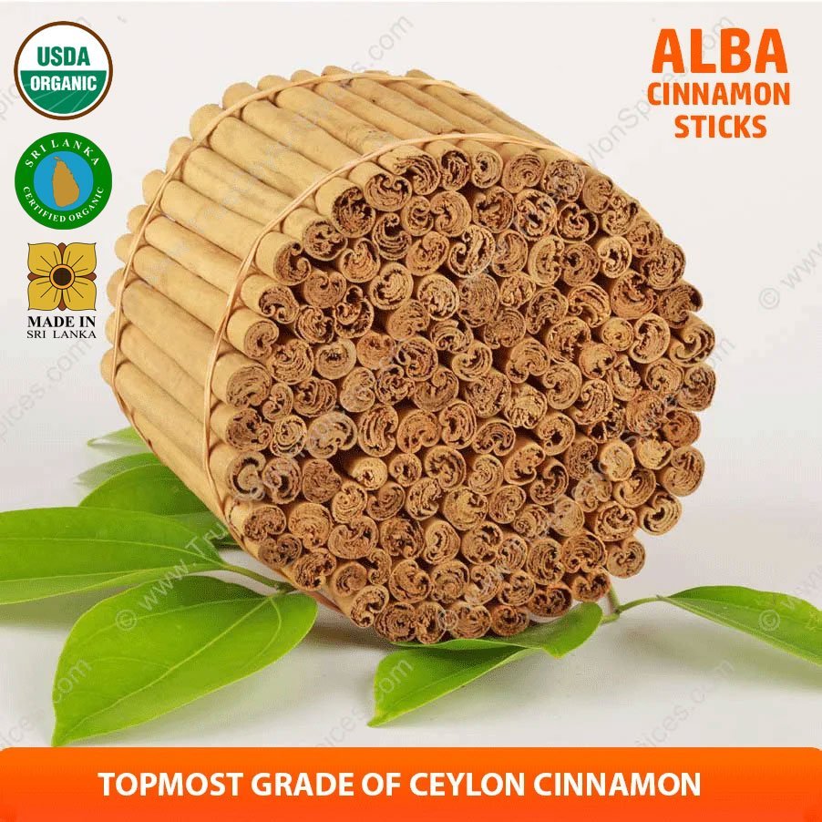 Certified Organic Ceylon Alba Cinnamon Sticks - Image 4